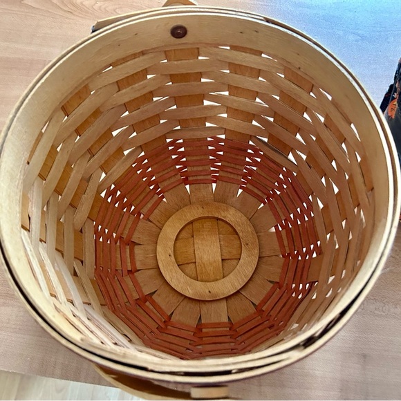 1995 Longaberger basket Pumpkin Combo Pumpkin cloth Liner/Protector/booklets - Picture 5 of 7